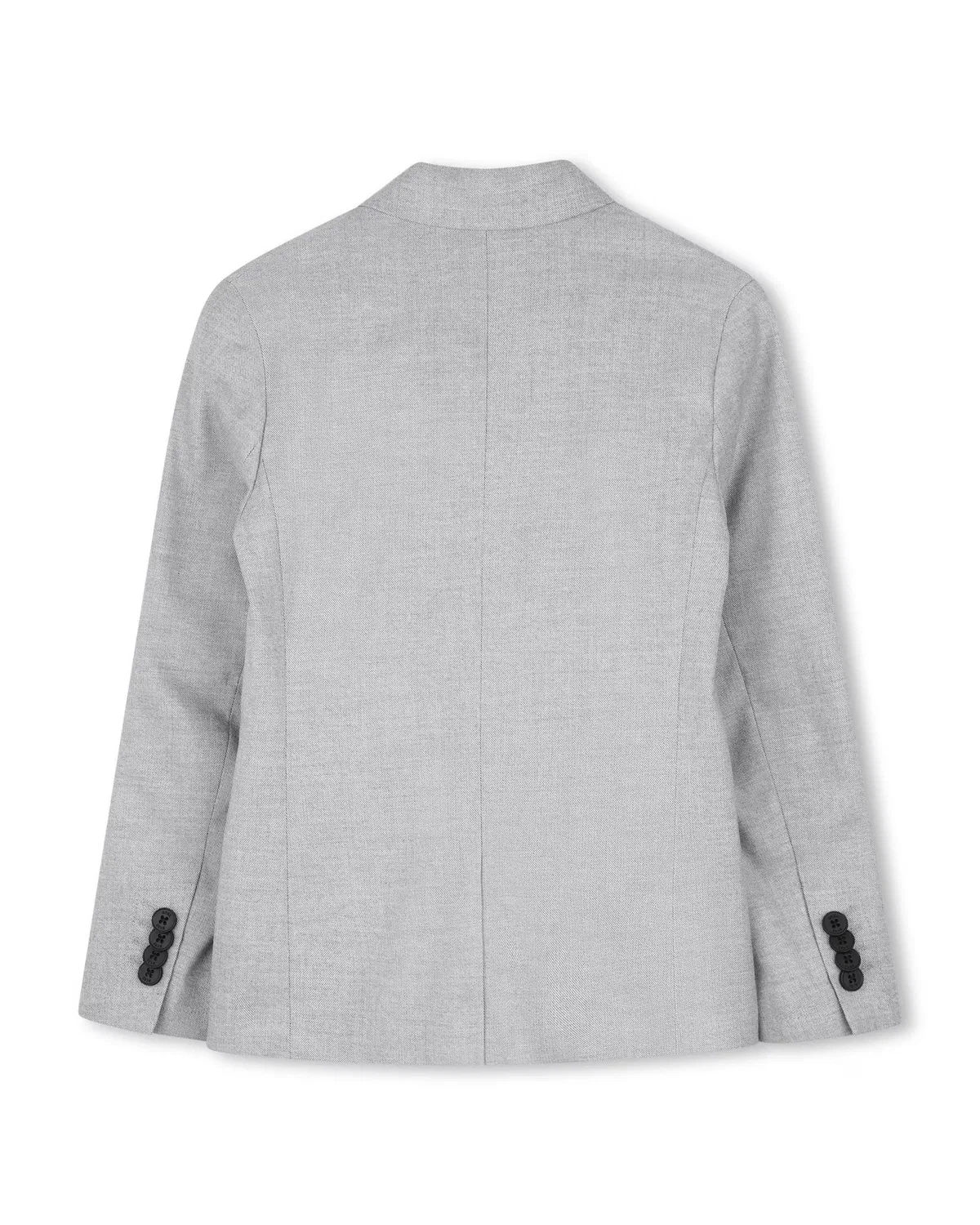 Детский пиджак для мальчиков из полиэстера BOSS Kidswear, Gris — фото 3