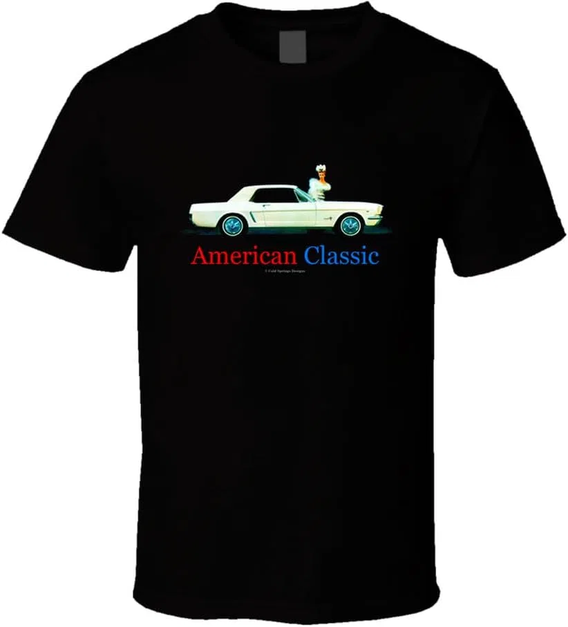 Мужская футболка с принтом American Classic, Black