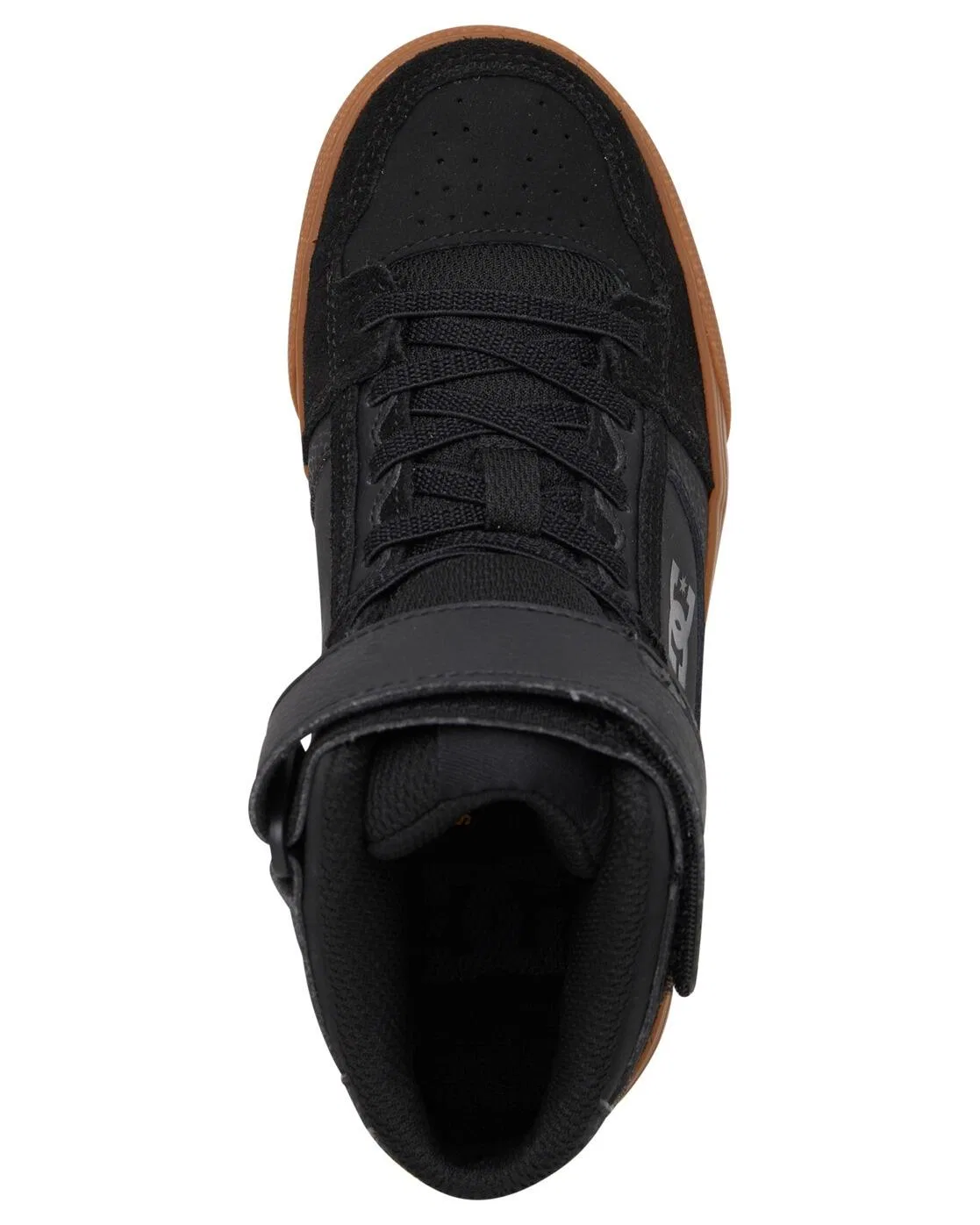 Детские кожаные кроссовки с высоким верхом PURE HIGH-TOP EV Dc Shoes, Schwarz — фото 4