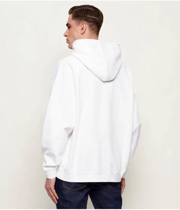 Мужское худи Relaxed Fit Dsquared2, белый — фото 3