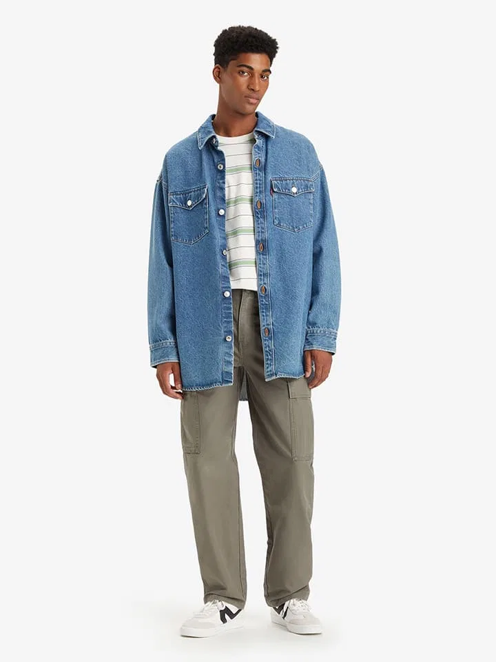 Мужские карго брюки прямого кроя Levi's, Olive