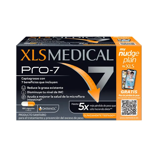 

Жировые ловушки Pro-7 Cápsulas Xls, 180 UD