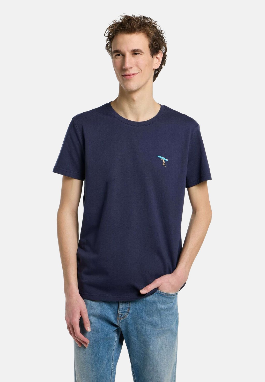 

Базовая футболка Ragwear, темно-синий