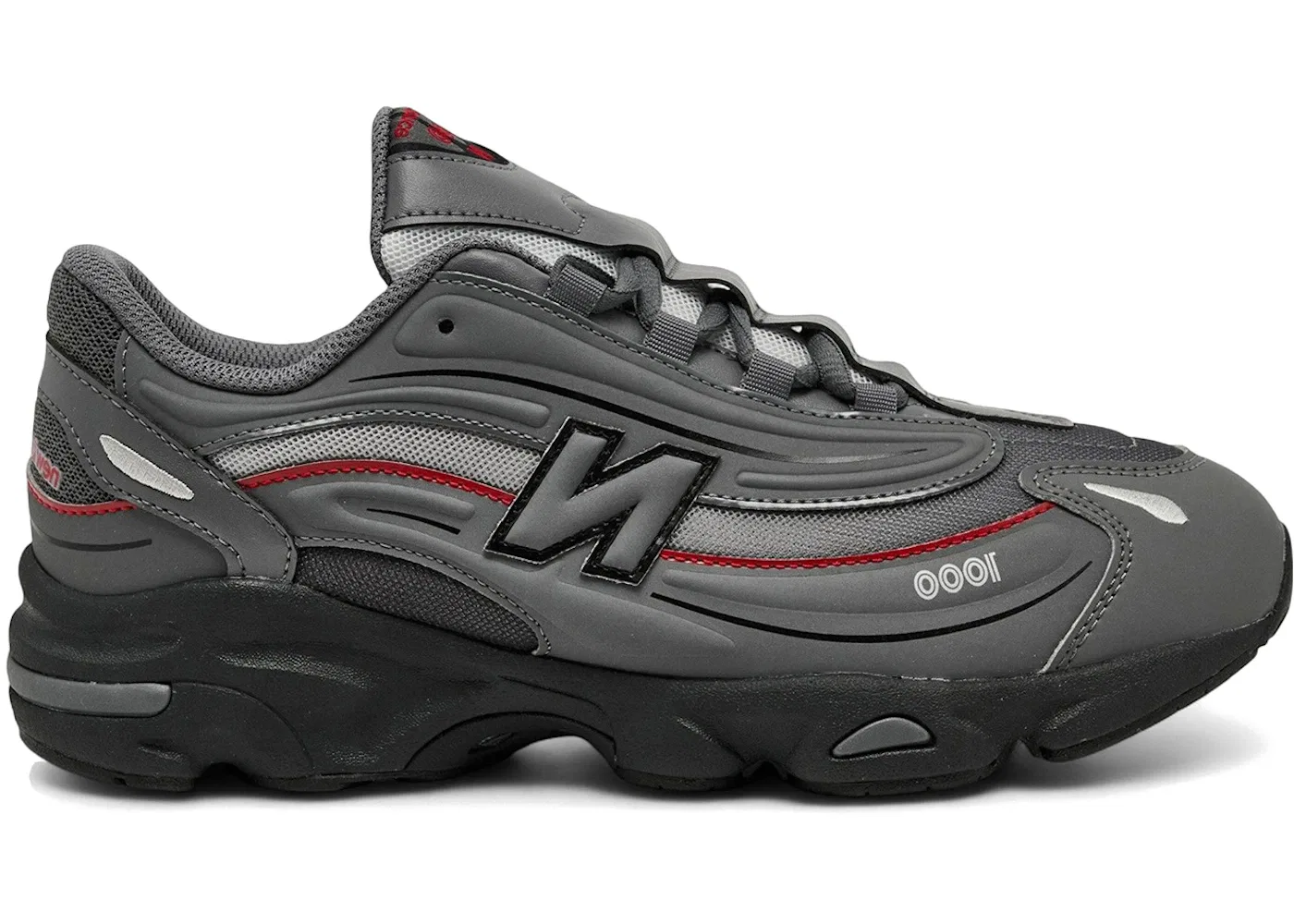 Детские кроссовки Lifestyle New Balance 1000, Grey/Bright Red