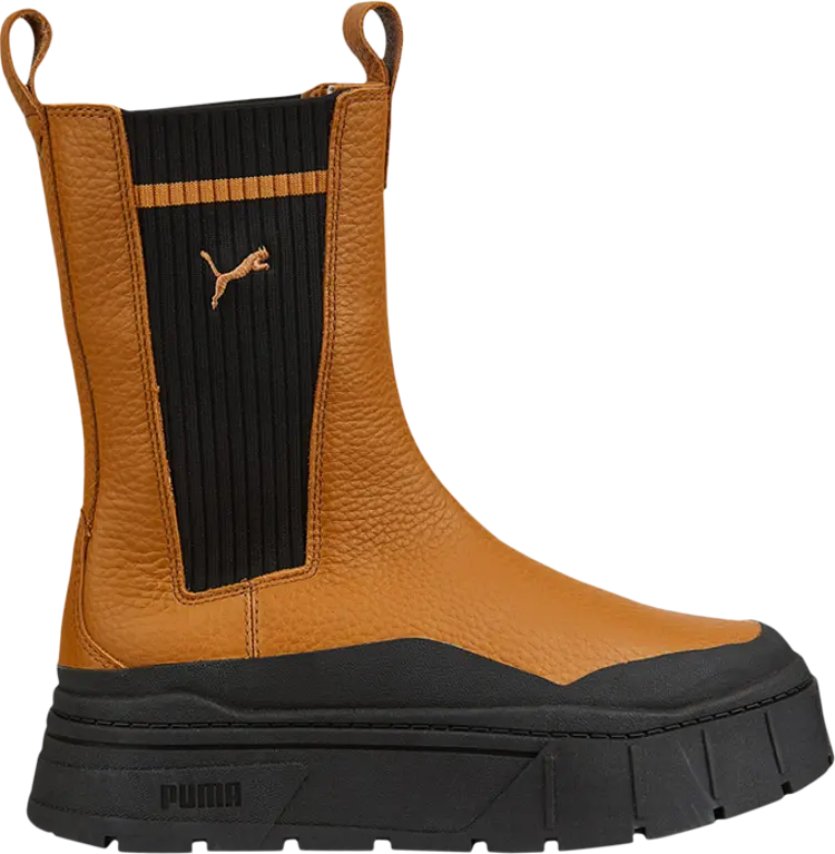 Кроссовки Puma Wmns Mayze Stack Chelsea Boot Desert Tan, коричневый