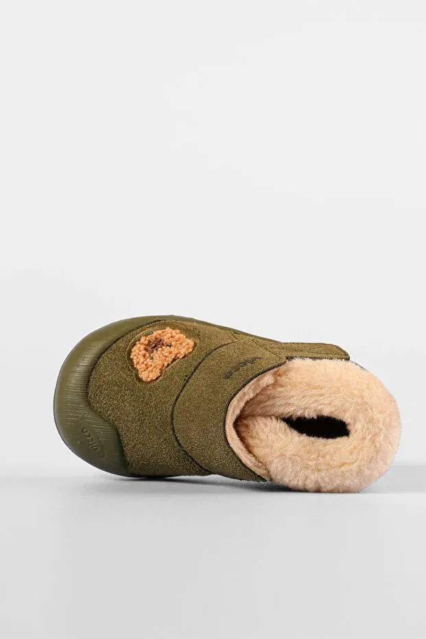 Детские ботинки для девочек на плоском ходу Vicco, Khaki — фото 3