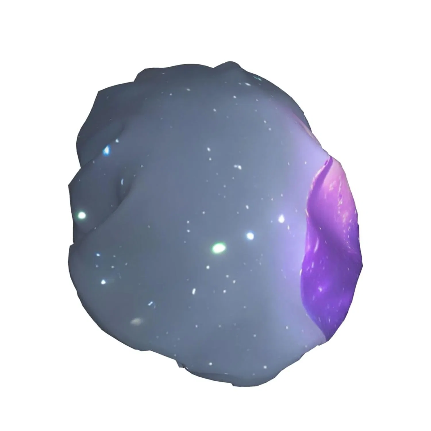 Двойная шапочка для душа Galaxy Starry Space, SSIMOO, фиолетовый — фото 2