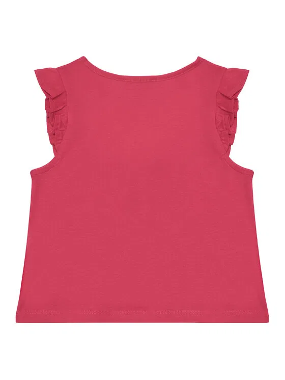 Футболка regular fit United Colors Of Benetton, розовый — фото 2
