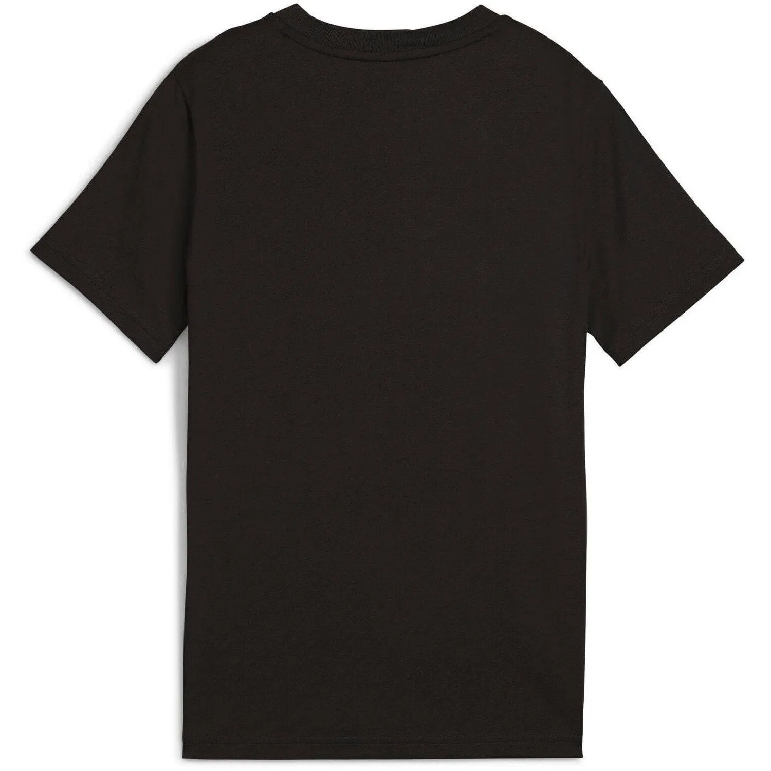 Детская футболка с принтом Puma Ess 2 Color Small No. 1 Logo Tee B, Schwarz Weiss — фото 2