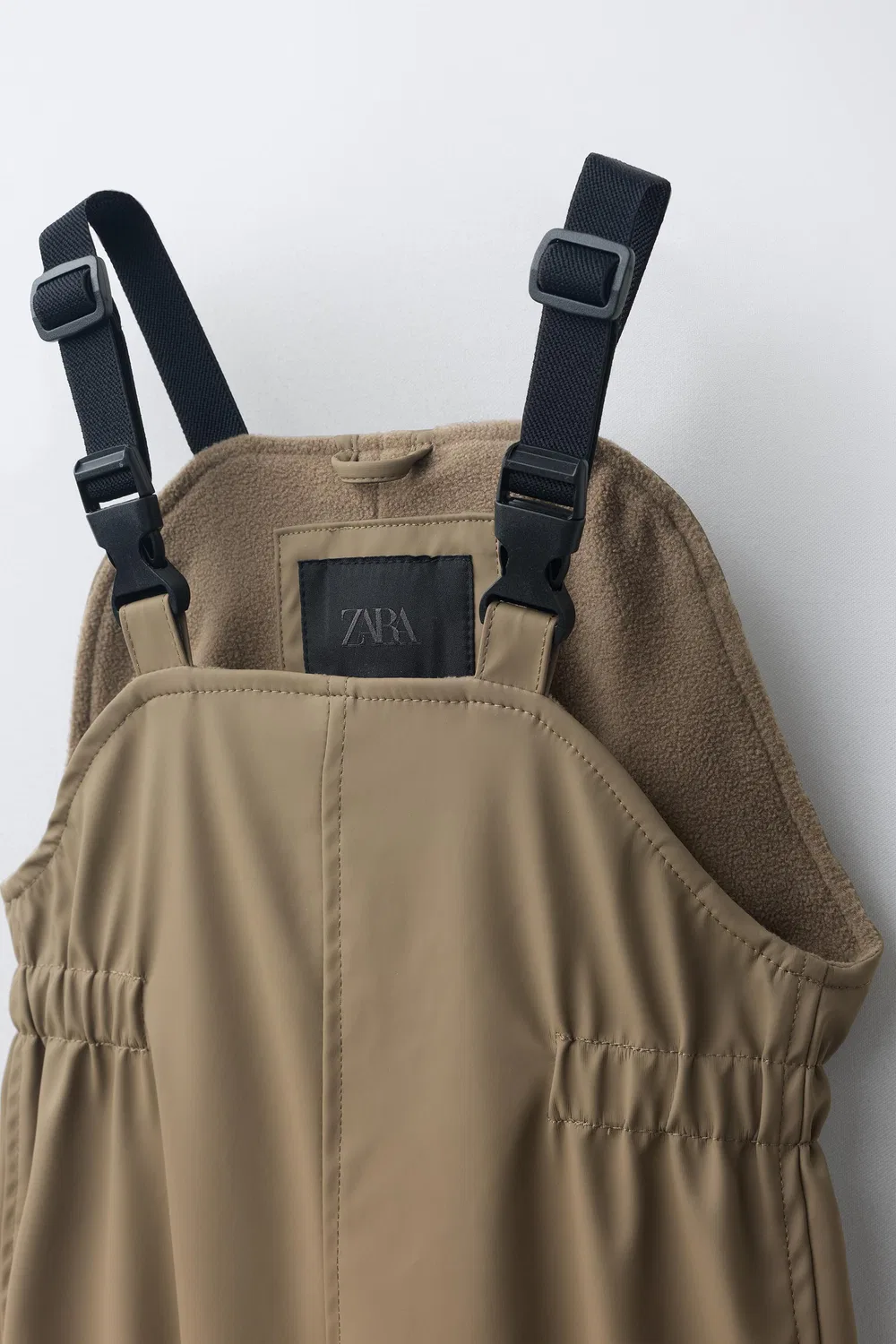 Водостойкий прорезиненный комбинезон ZARA, Brown/Taupe — фото 3