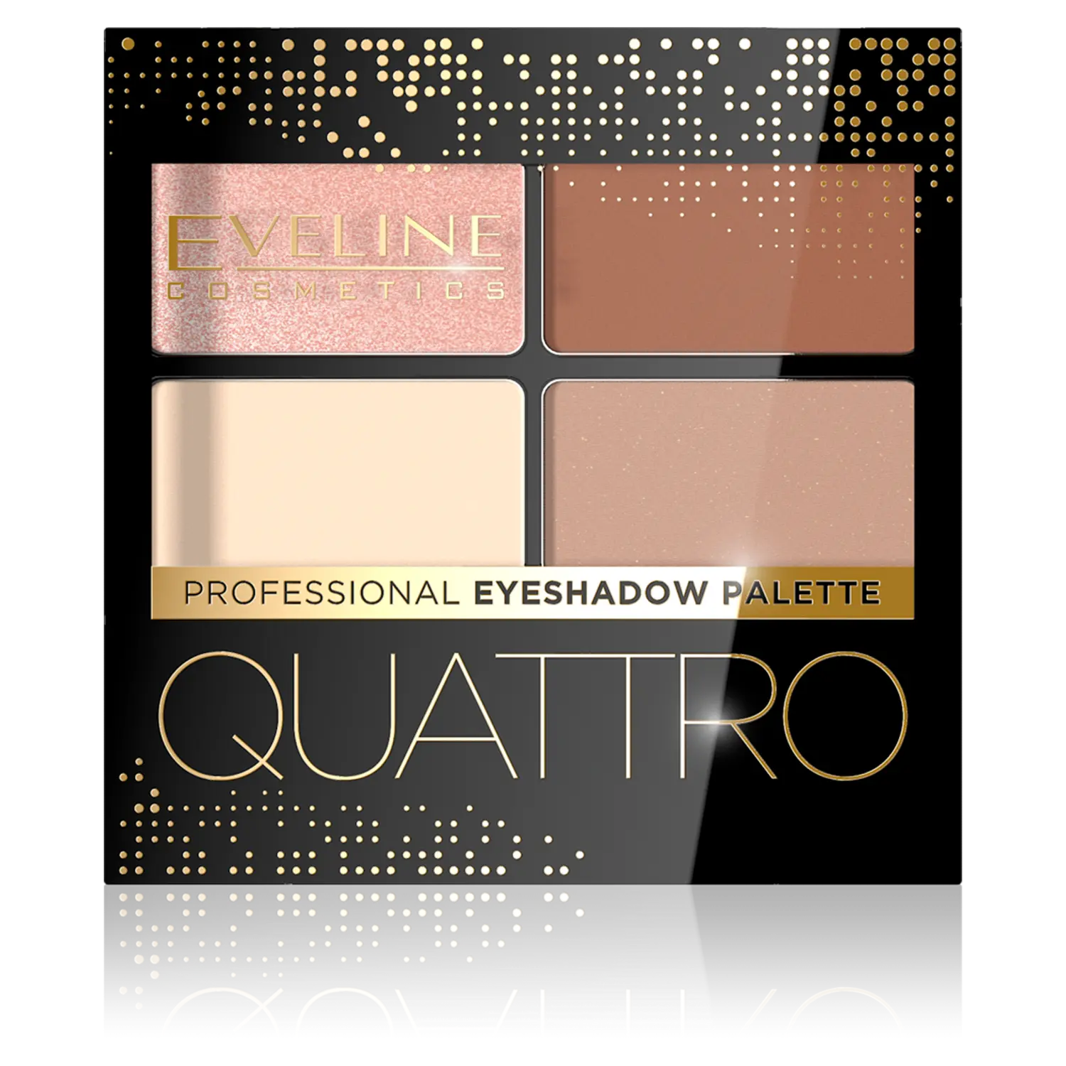 

Eveline Cosmetics Quattro палетка теней для век 05, 3 г