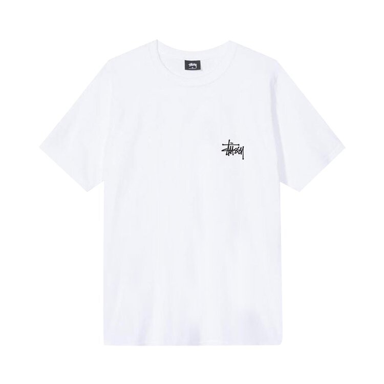 

Футболка Stussy Basic Tee 'White', белый