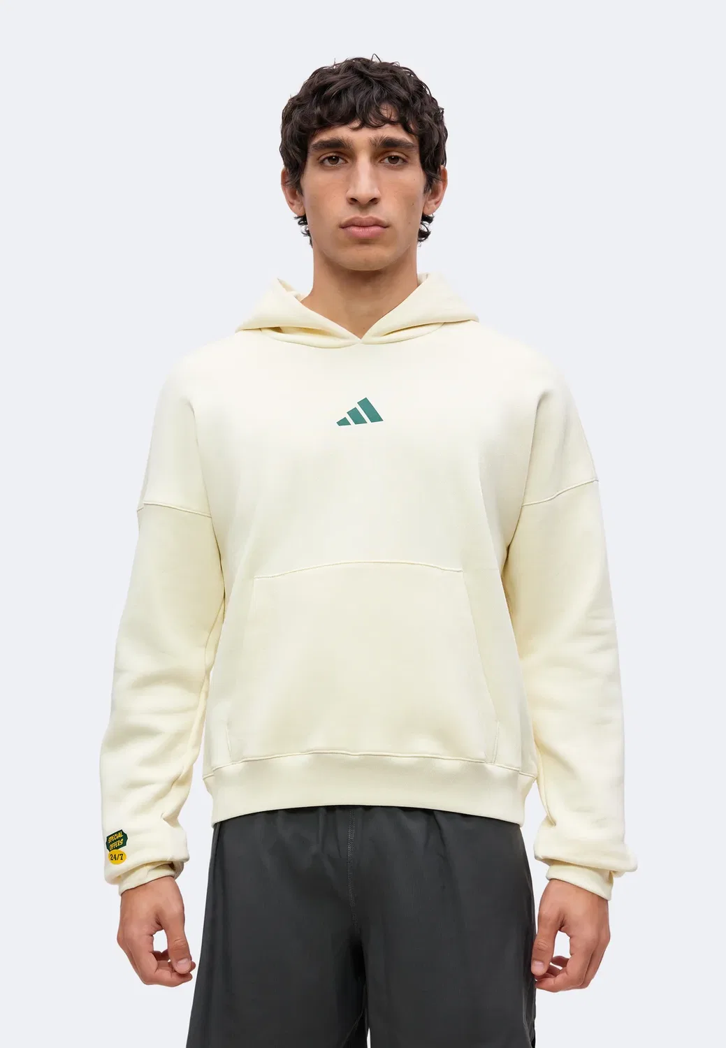 Adizero - худи Adidas Performance, Cream White — фото 3