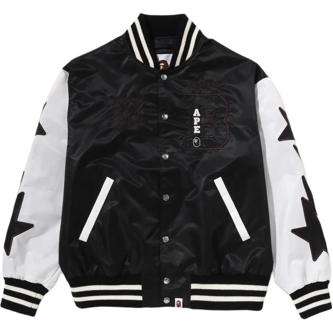 Детская куртка-бейсболка с воротником FW26, A BATHING APE, Black