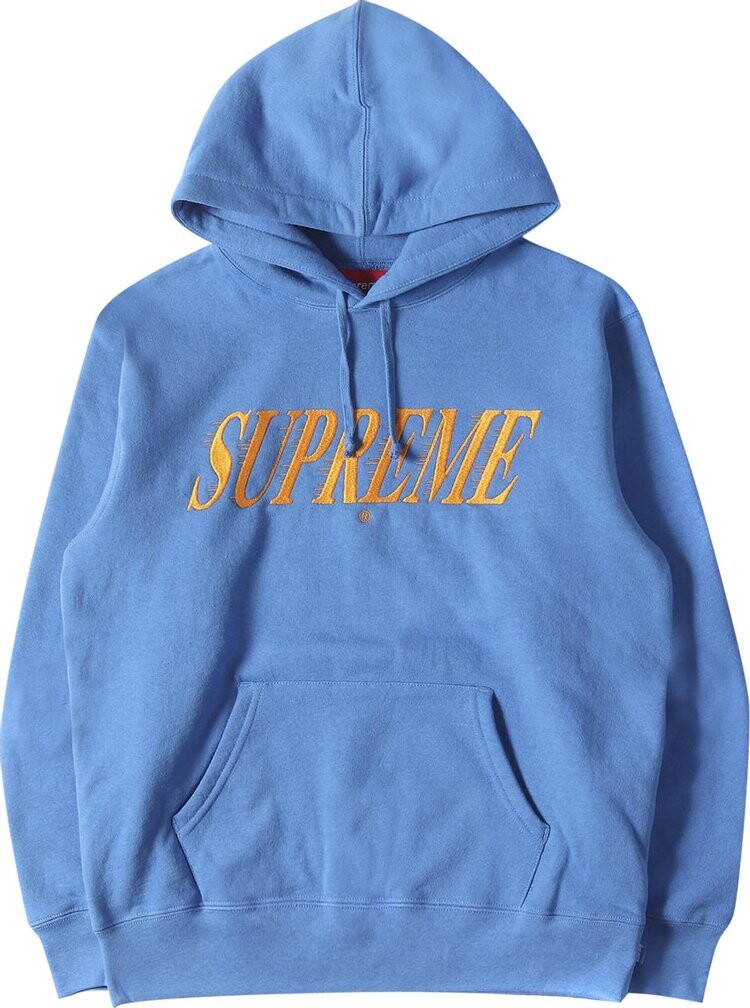 

Толстовка Supreme Crossover Hooded Sweatshirt 'Pale Royal', синий