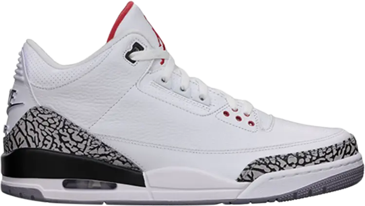 

Кроссовки Air Jordan 3 GS Retro 88, белый