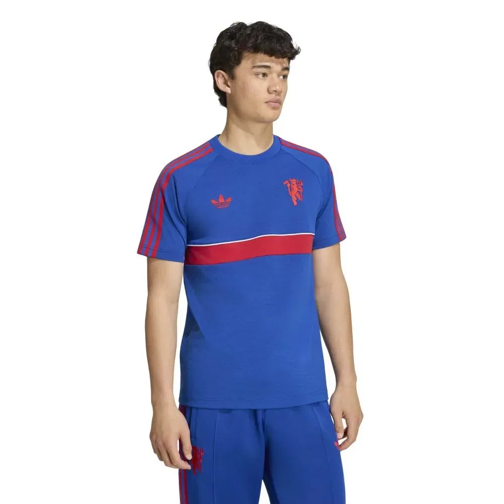 Мужская футболка с коротким рукавом Manchester United Originals Adidas, Blue