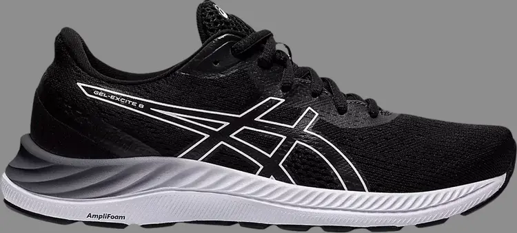 

Кроссовки wmns gel excite 8 'black white' Asics, черный