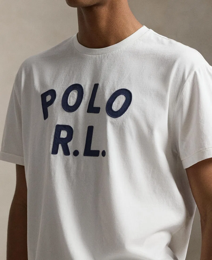 Футболка классического кроя с коротким рукавом Polo Ralph Lauren, White — фото 3