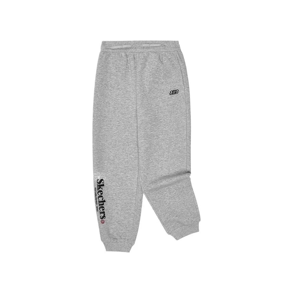 Детские трикотажные спортивные штаны Skechers, Gray-01UV