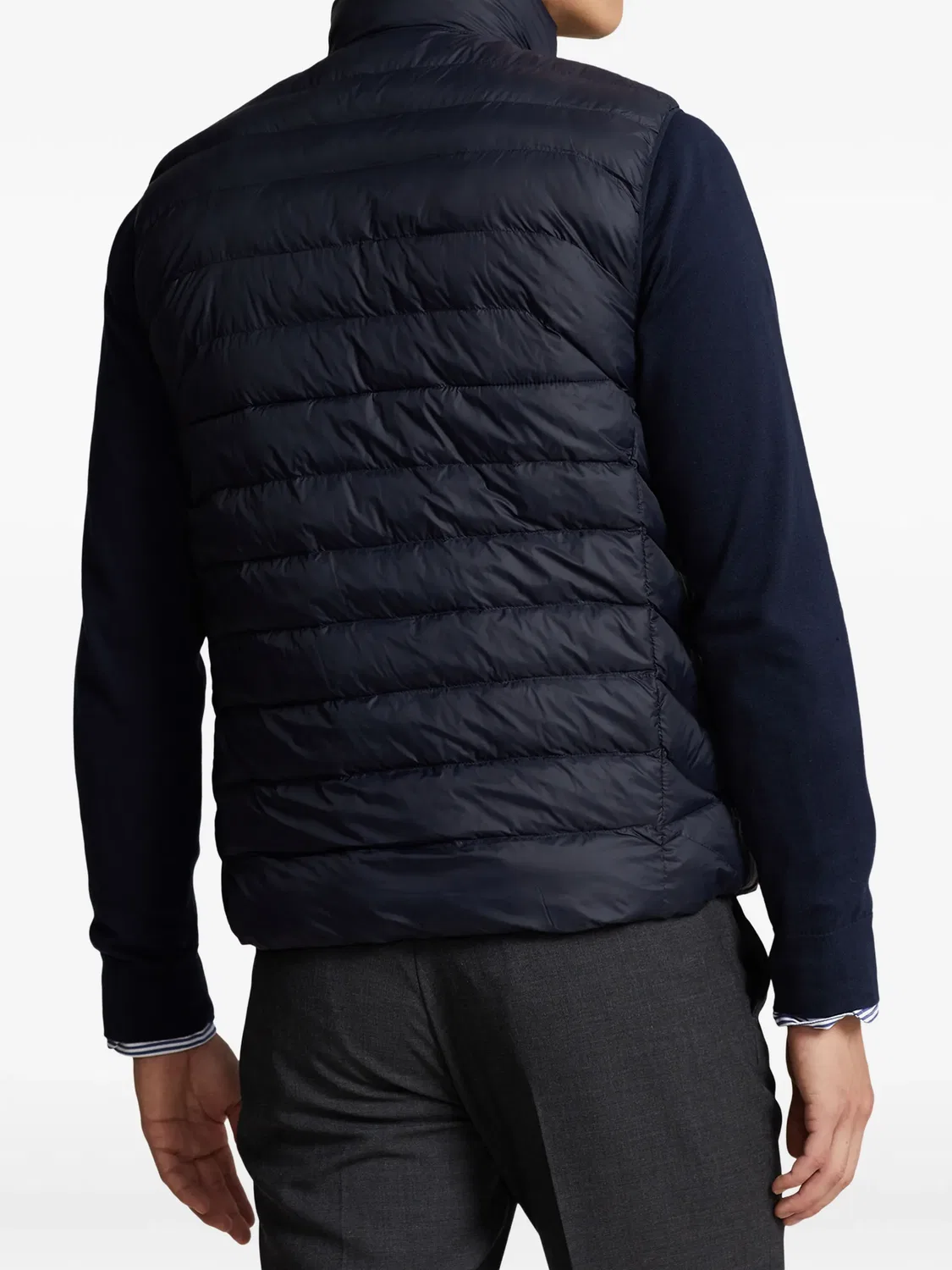 Polo Ralph Lauren Стеганый жилет Beaton синий — фото 4