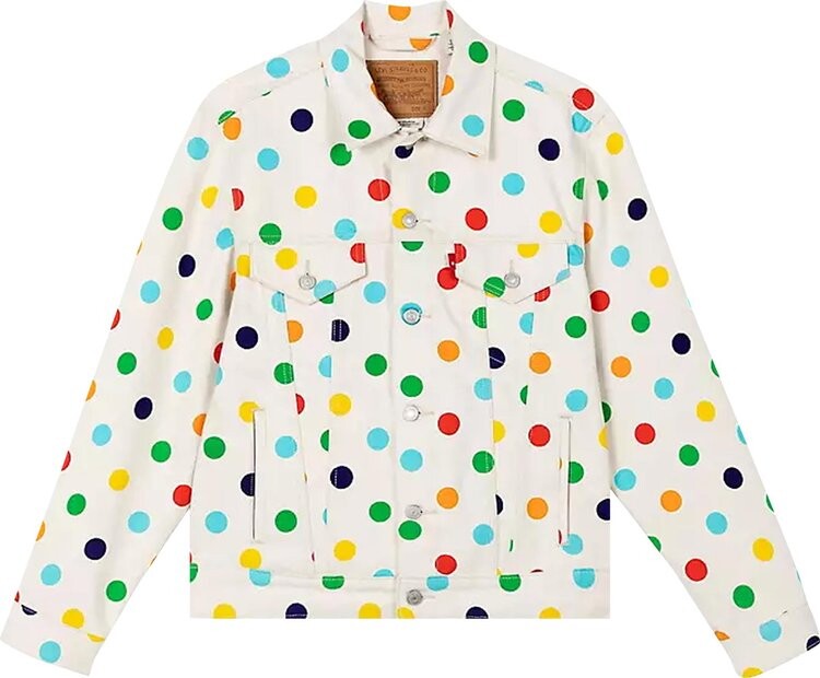 

Джинсы Levi's x Golf Wang 501 '93 Jean 'Polka Dot', белый