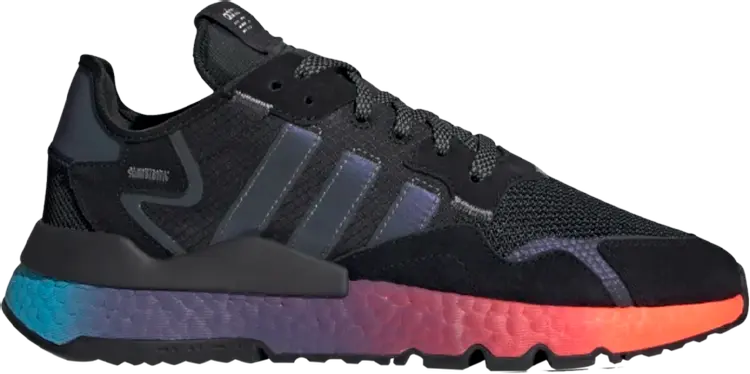 

Кроссовки Adidas Nite Jogger 'Sunset', черный