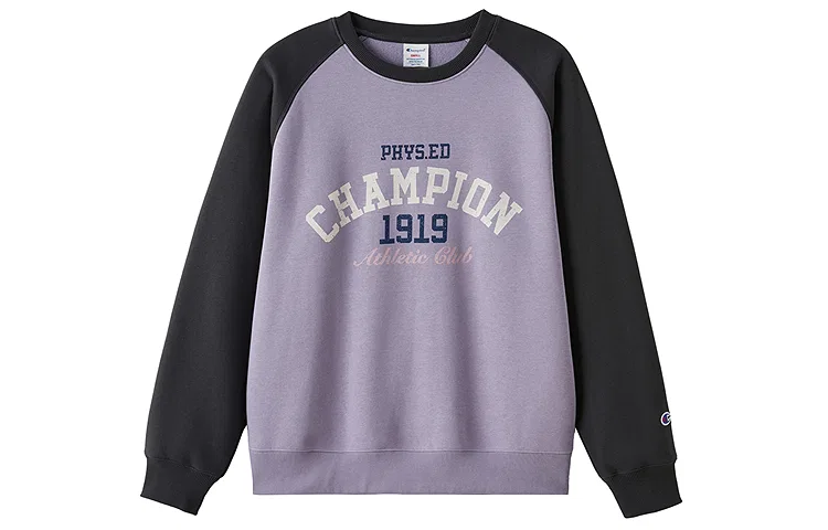 Детский свитшот спортивный с круглым вырезом Retrо Sports Champion, Lavender