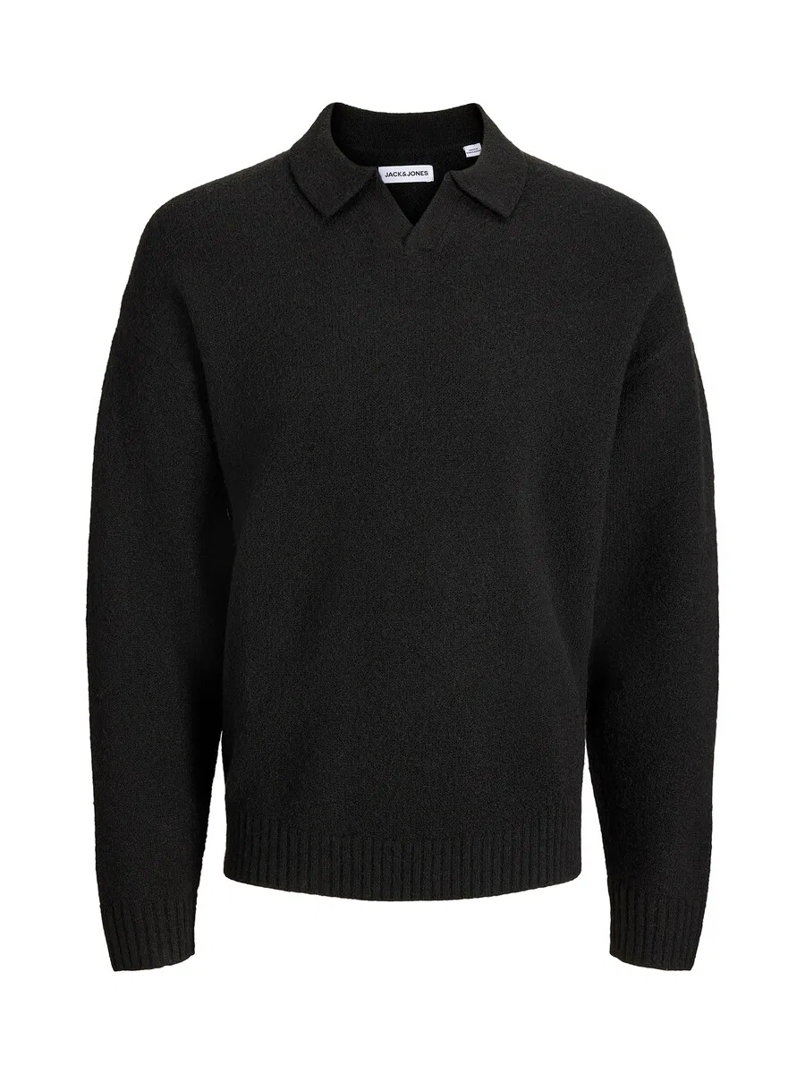 Детский свитер Jack & Jones Junior 'JJESOHO' черного цвета