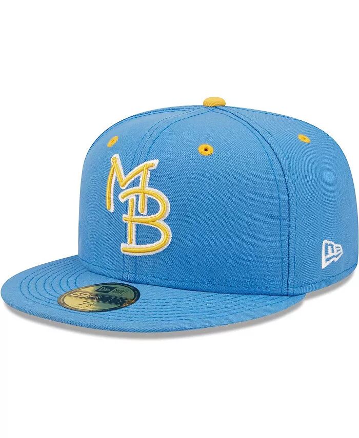 

Мужская шляпа Royal Myrtle Beach Pelicans Authentic Collection Team Home 59FIFTY Fitted New Era