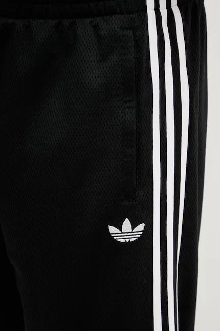Шорты спортивные из полиэстера Adidas Originals, черный — фото 4