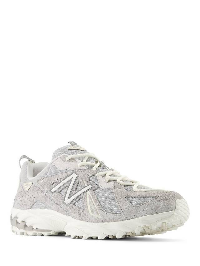 Кроссовки 610V1 из комбинированной кожи New Balance, Grey — фото 4