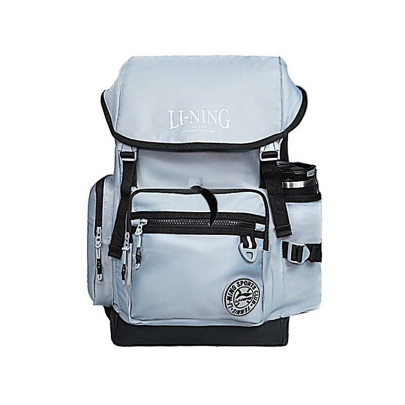 

LINING Полиамидный рюкзак унисекс классический ультра серый, Ultimate Gray