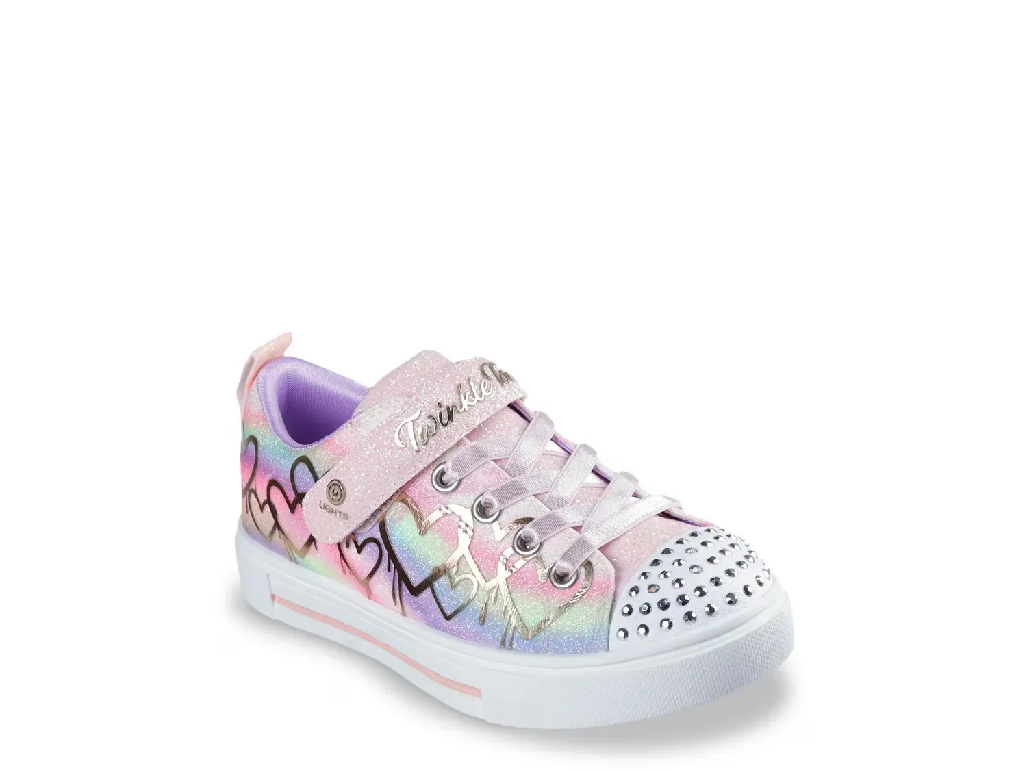 

Twinkle Toes Twinkle Sparks Ombre Love Кроссовки - детские Skechers, Light Pink