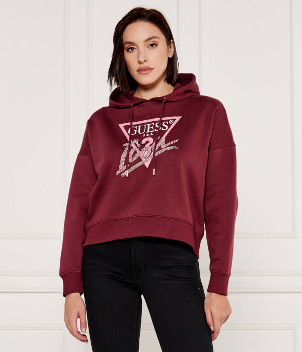 

Свитер Regular fit Guess Jeans, красный