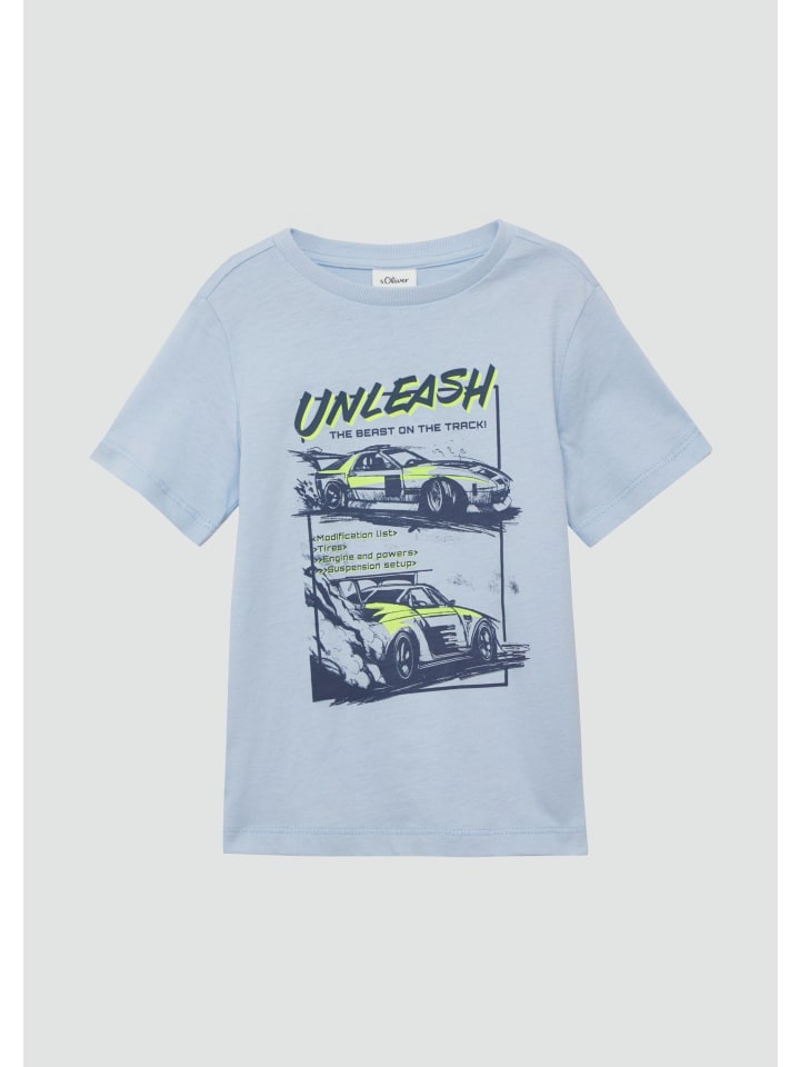 

Футболка 5075_светло-голубая s.Oliver, Синий, Футболка 5075_светло-голубая s.Oliver