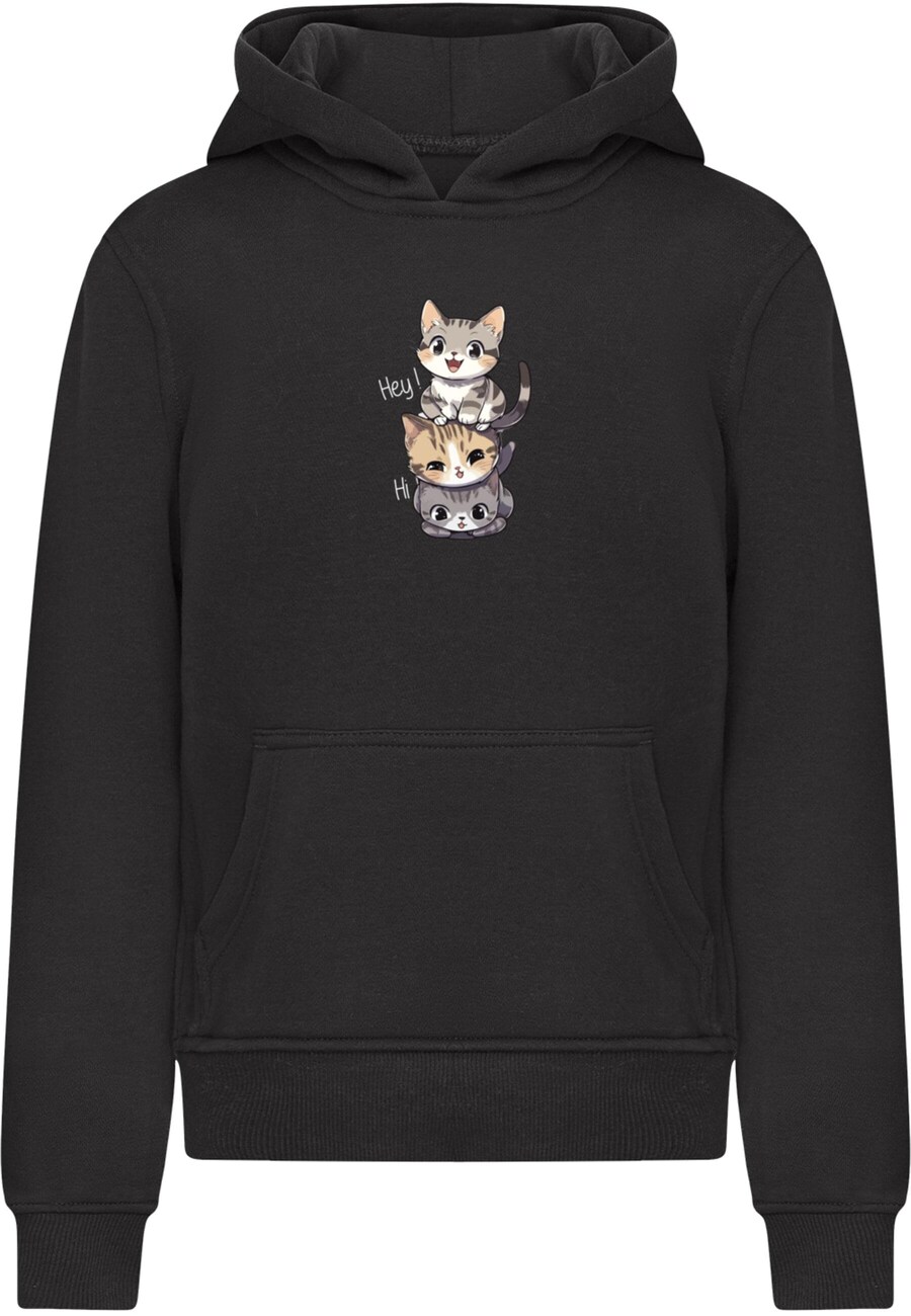 

Толстовка Merchcode Hi Cats, черный