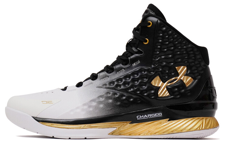 

Кроссовки Under Armour Curry 1 MVP, черный/белый/золотой