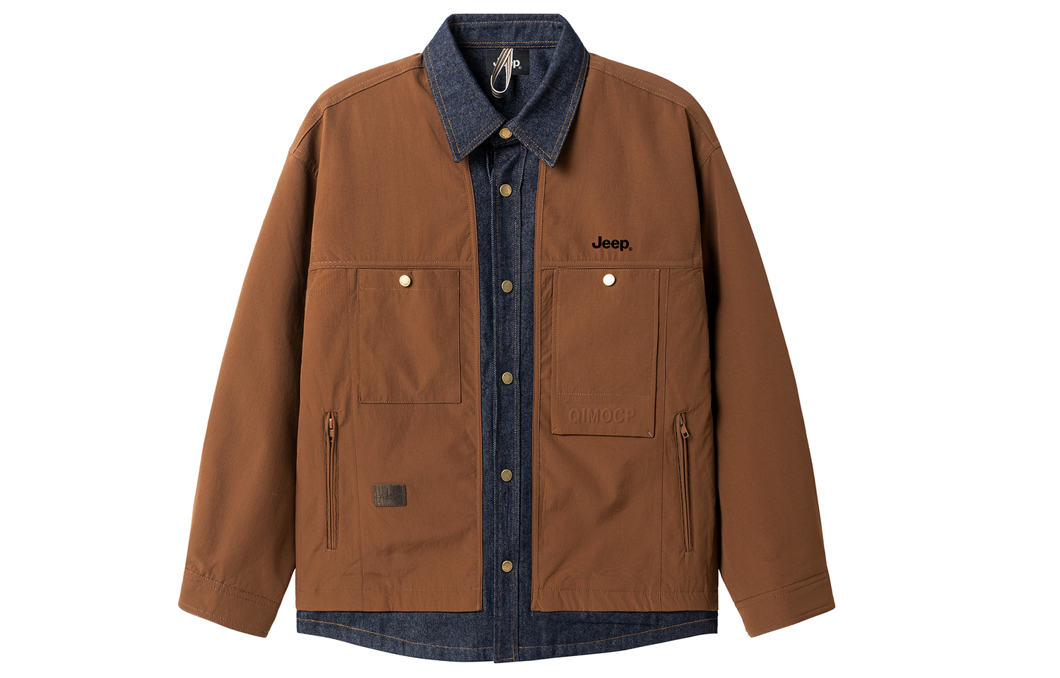 

Куртка Unisex Lapel Moderate Jeep, caramel (regular puffer jacket)