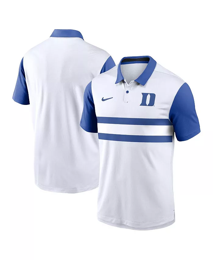 

Мужская белая поло Duke Blue Devils Primetime Campus Vapor Performance Nike
