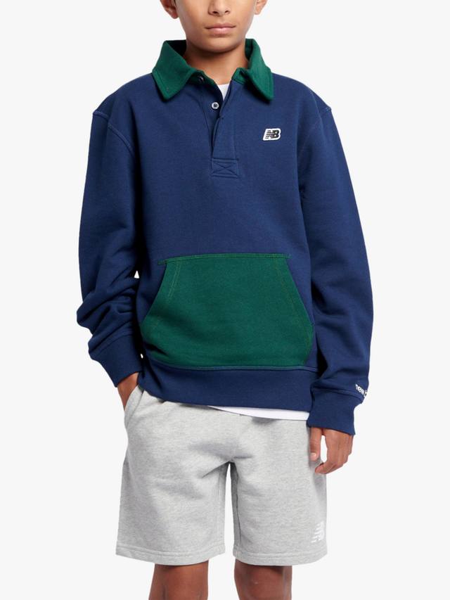 

Детская премиум регбийка New Balance, Navy