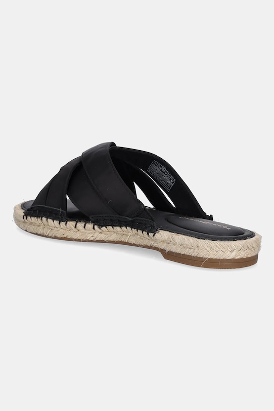 Сатиновые эспадрильи-мюли SATIN ESPADRILLE MULE Tommy Hilfiger, черный — фото 3