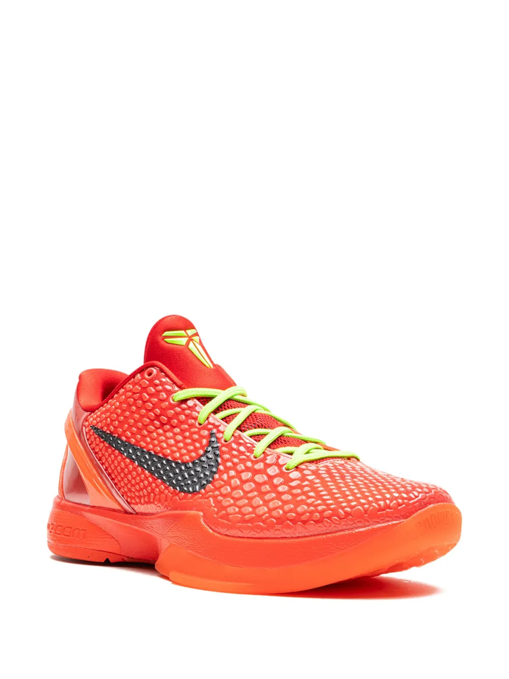 Кроссовки Kobe 6 Protro Reverse Grinch Nike, красный — фото 2