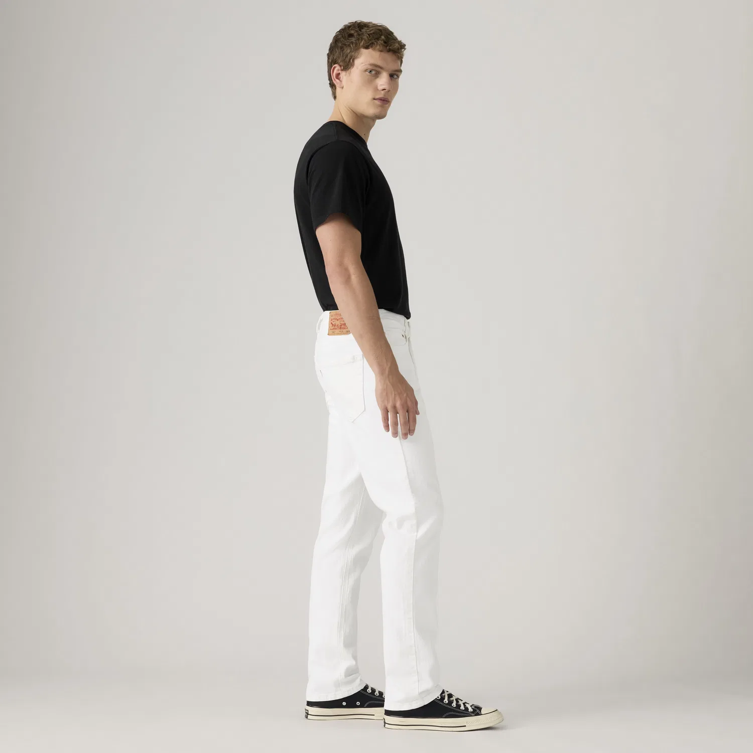 Мужские джинсы 541 Athletic Taper Levi's, White — фото 4