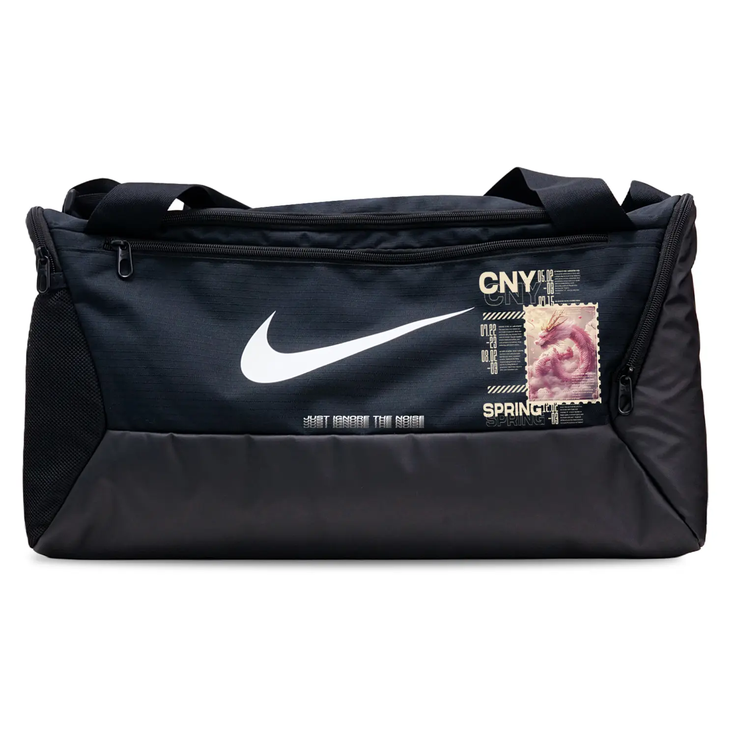 

Nike Тканевая баскетбольная сумка, Pink Dragon