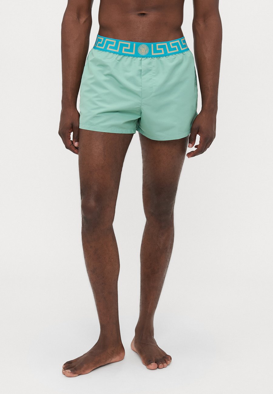 

Шорты для плавания Versace SWIM BOXER NEW LOGO, Sea Green/Dark Sea Green/Oro/Turquoise