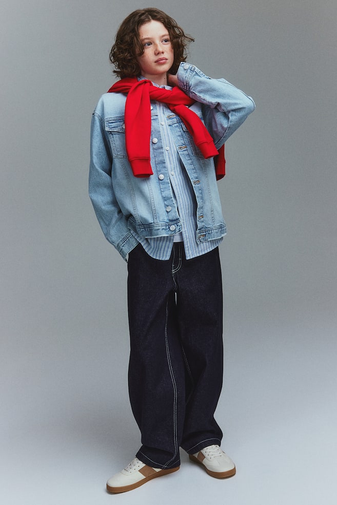 

Мешковатые джинсы H&M, синий