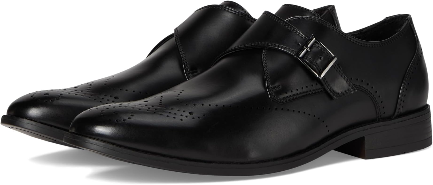 

Оксфорды Kenneth Cole Men's Cheer Single Monk Strap, Black Leather