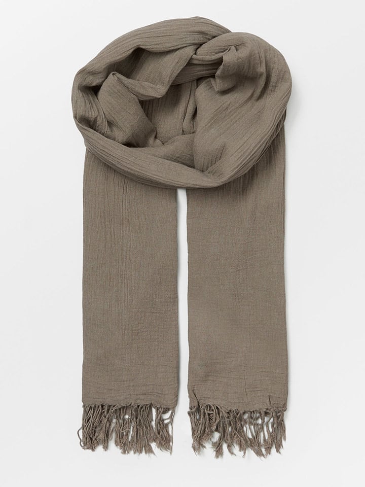 

Шарф Becksöndergaard, цвет taupe - (l)200 x (b)100 cm