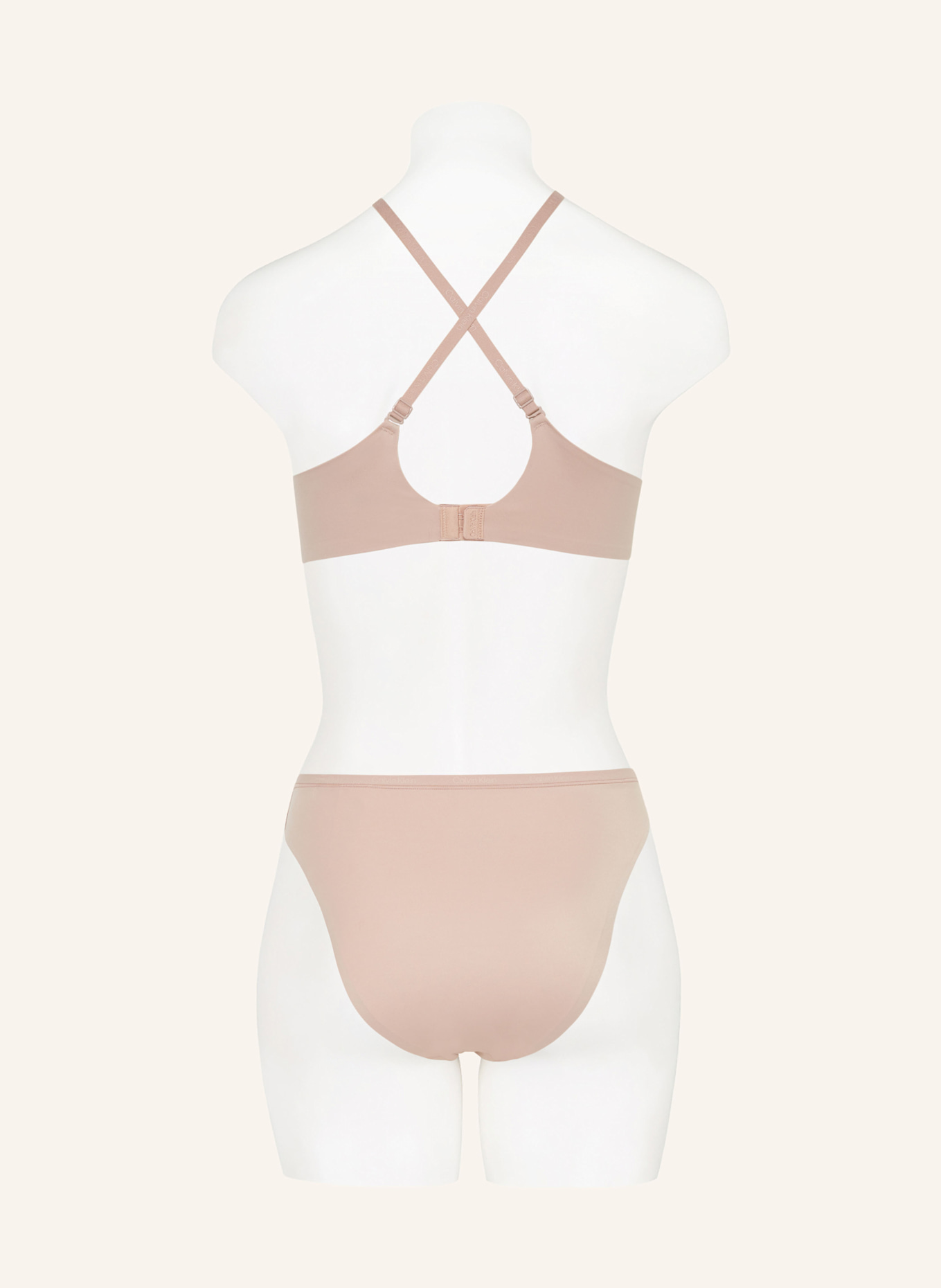 Футболка-Бюстгальтер идеально подходит Calvin Klein, бежевый — фото 4